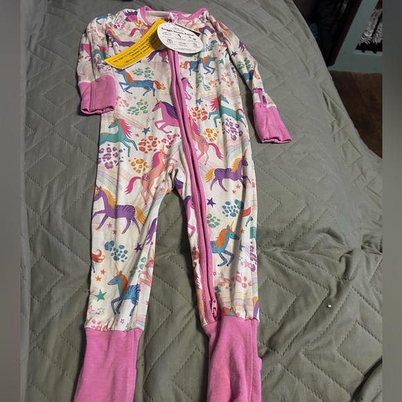 Little Sleepies Pajamas Little Sleepies Unicorn Magic Zippie Nwt